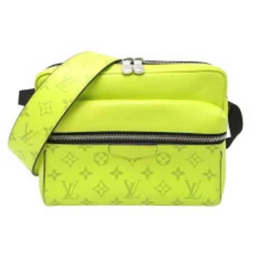 Louis Vuitton Outdoor Messenger Shoulder Bag Taigarama Yellow